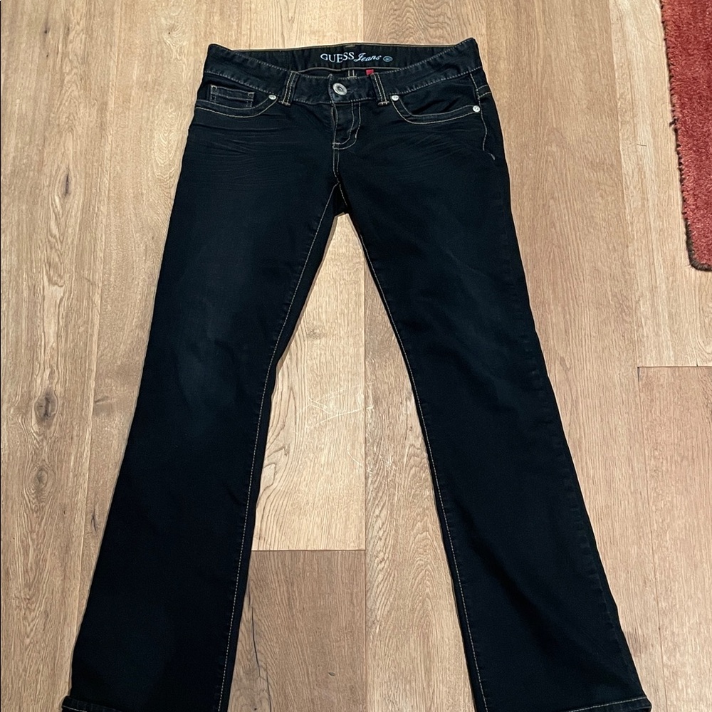 GUESS Dark Flare Jeans